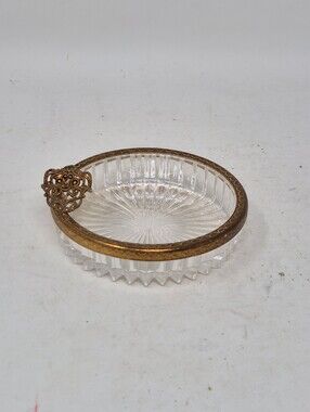 Vintage Hollywood Regency Style Ashtray/Trinket Dish